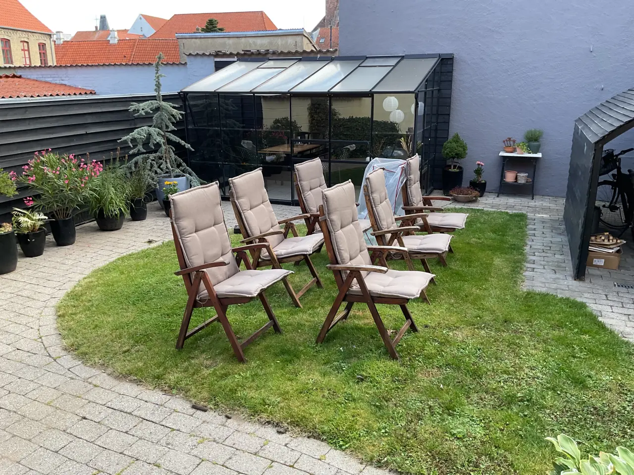 Billede 3 - Meget pæne stolehynder.