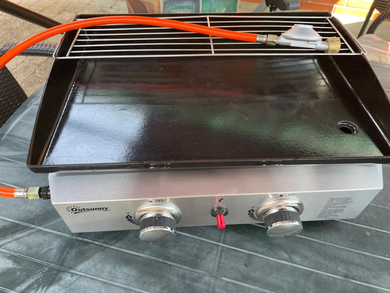 Billede 1 - Gas grill/stegplade