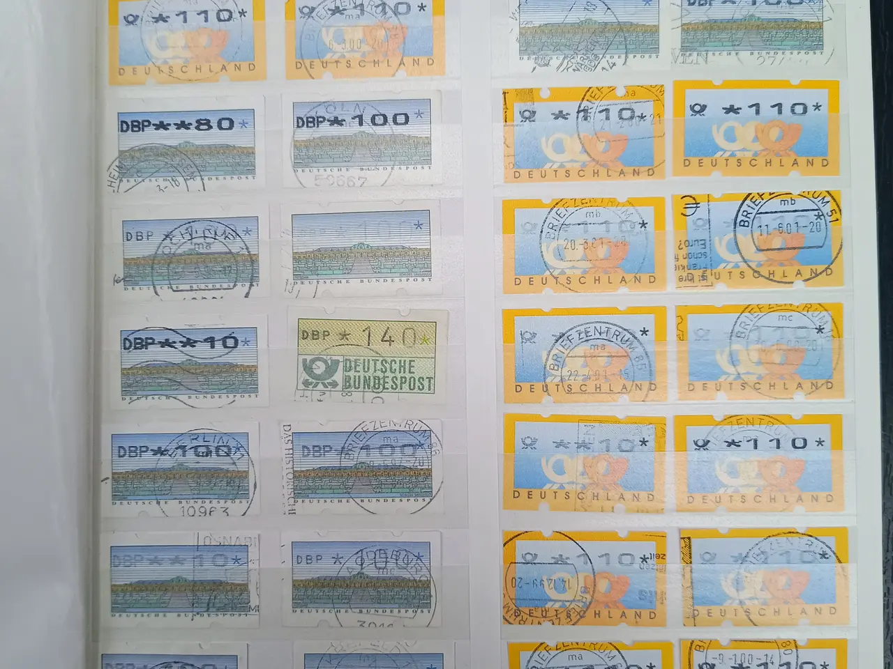 Billede 2 - Tyske Automat og rekommanderete mærker