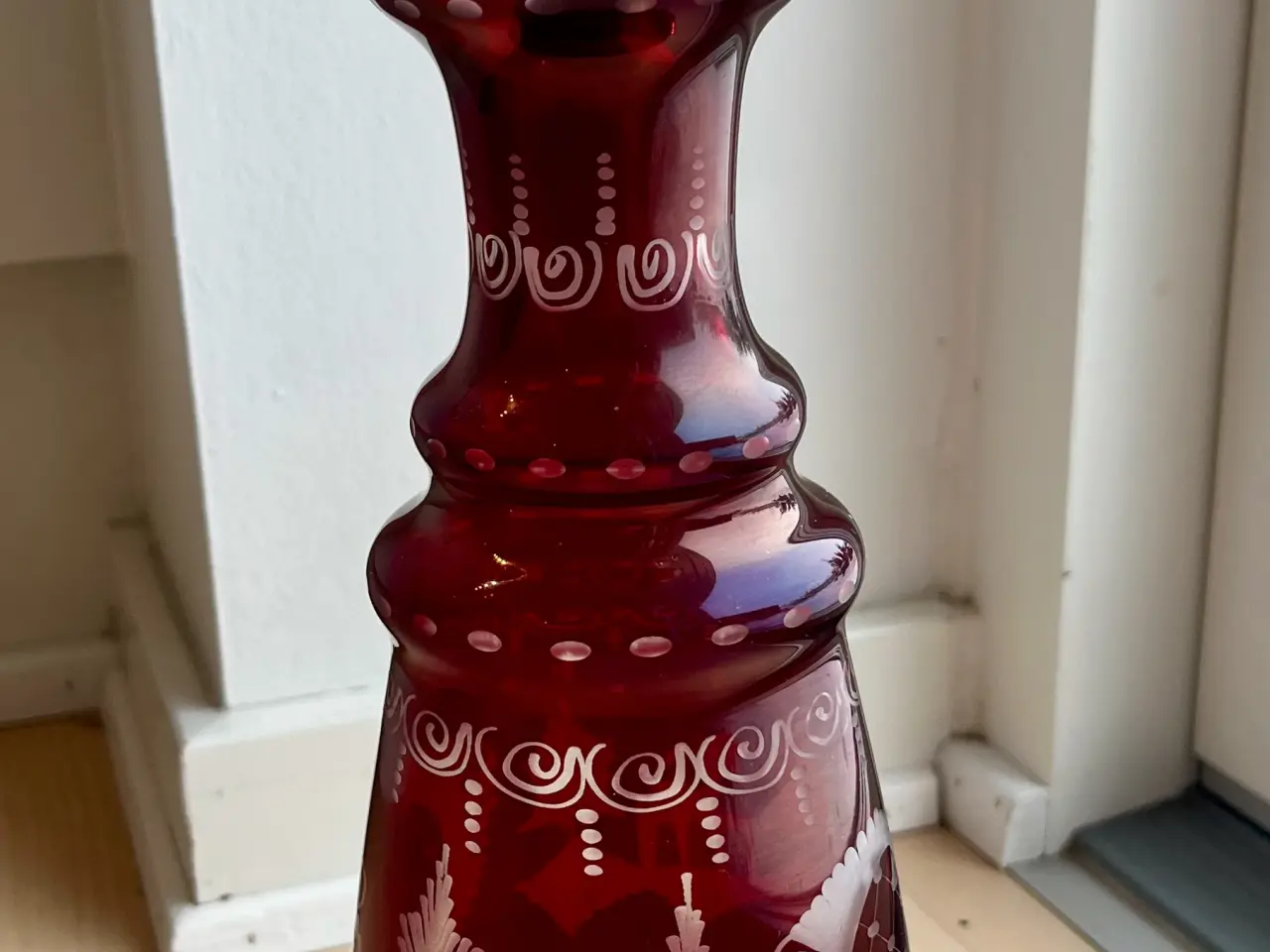 Billede 6 - Böhmisk krystal vase og karaffel