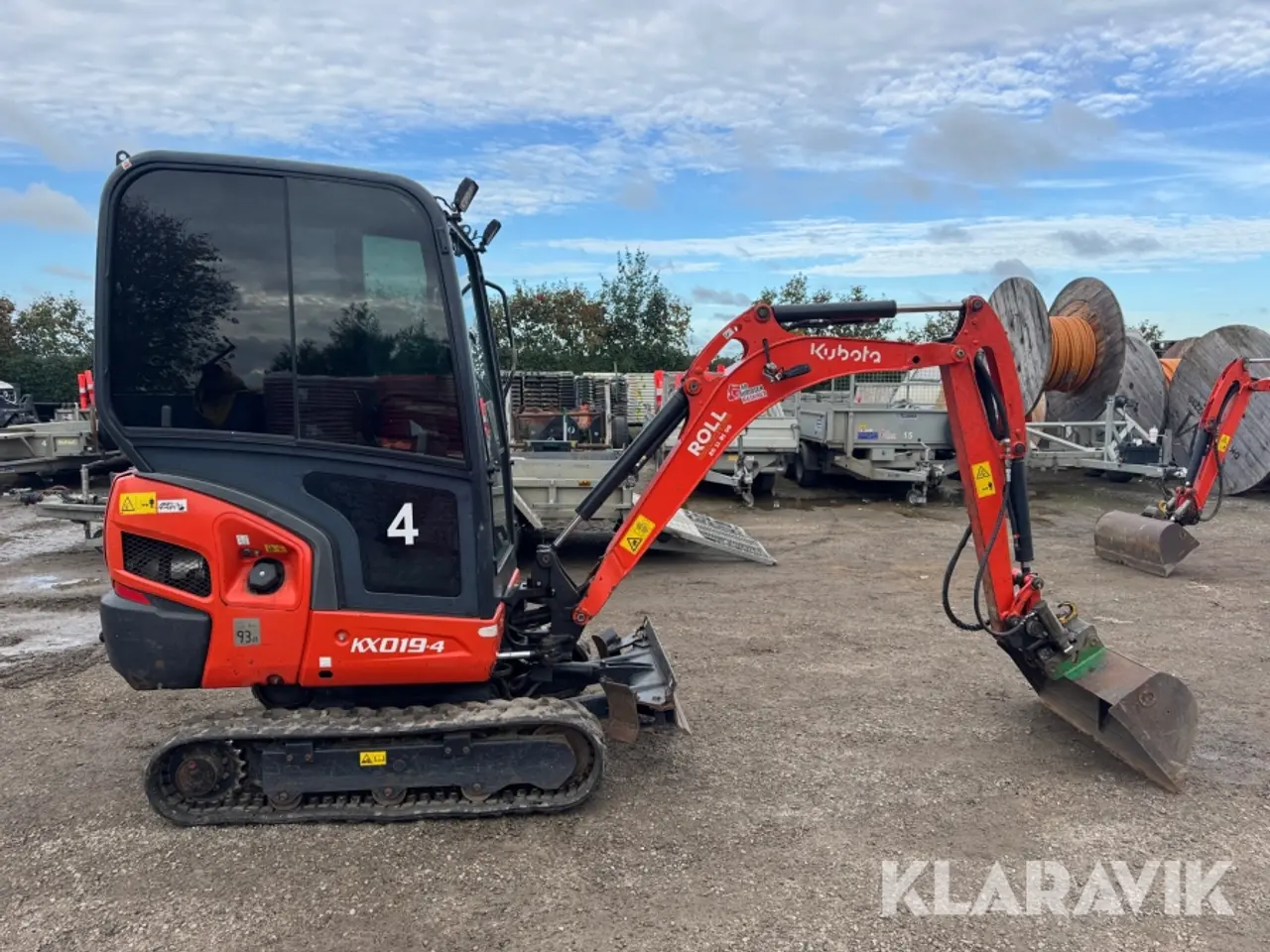 Billede 6 - Minigraver Kubota KX019-4