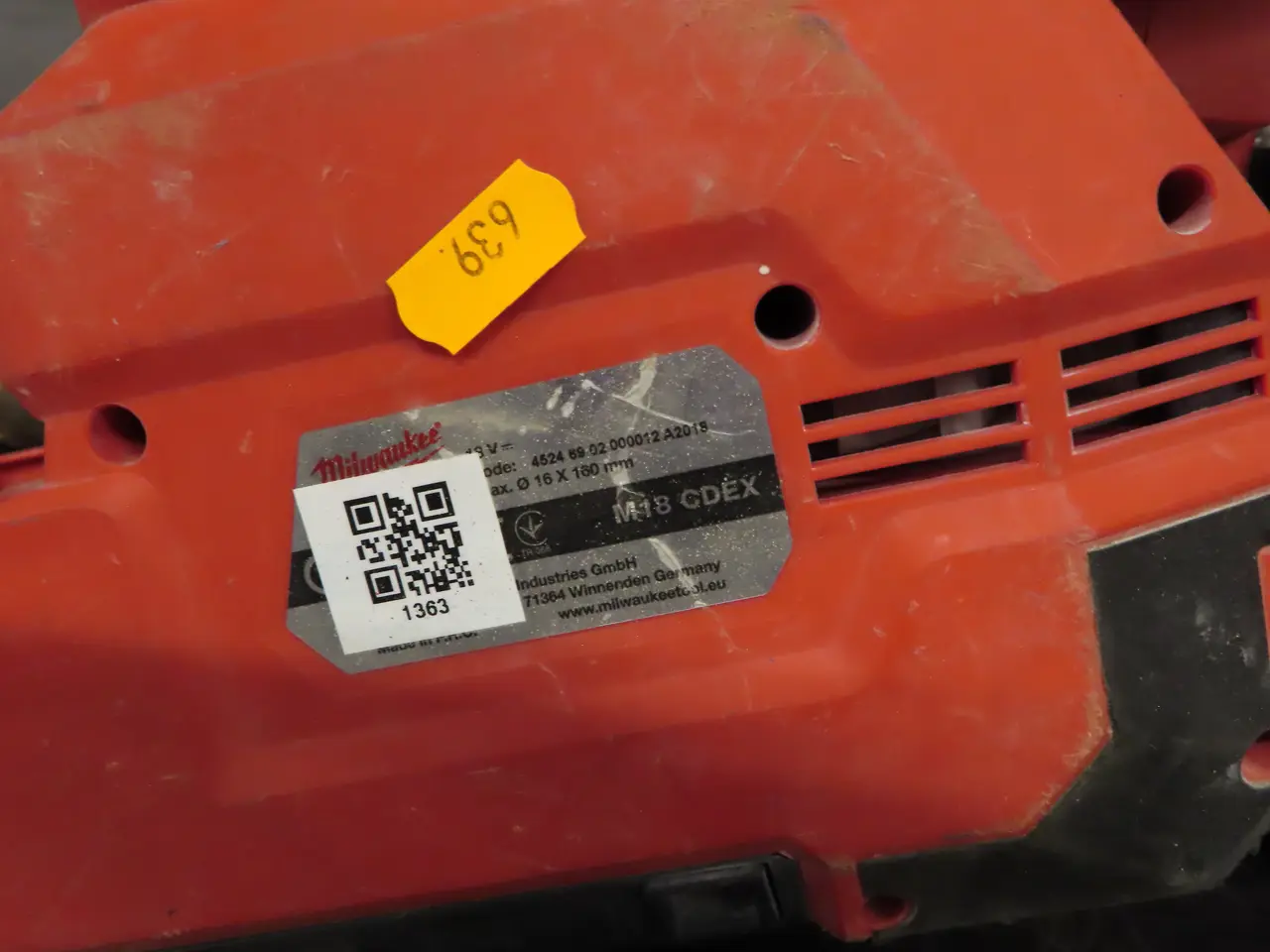 Billede 2 - 2 stk. Støvsugere adaptere MILWAUKEE M18 CDEX