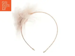 Hårbøjle med tyl og glitter (str. 14 cm)