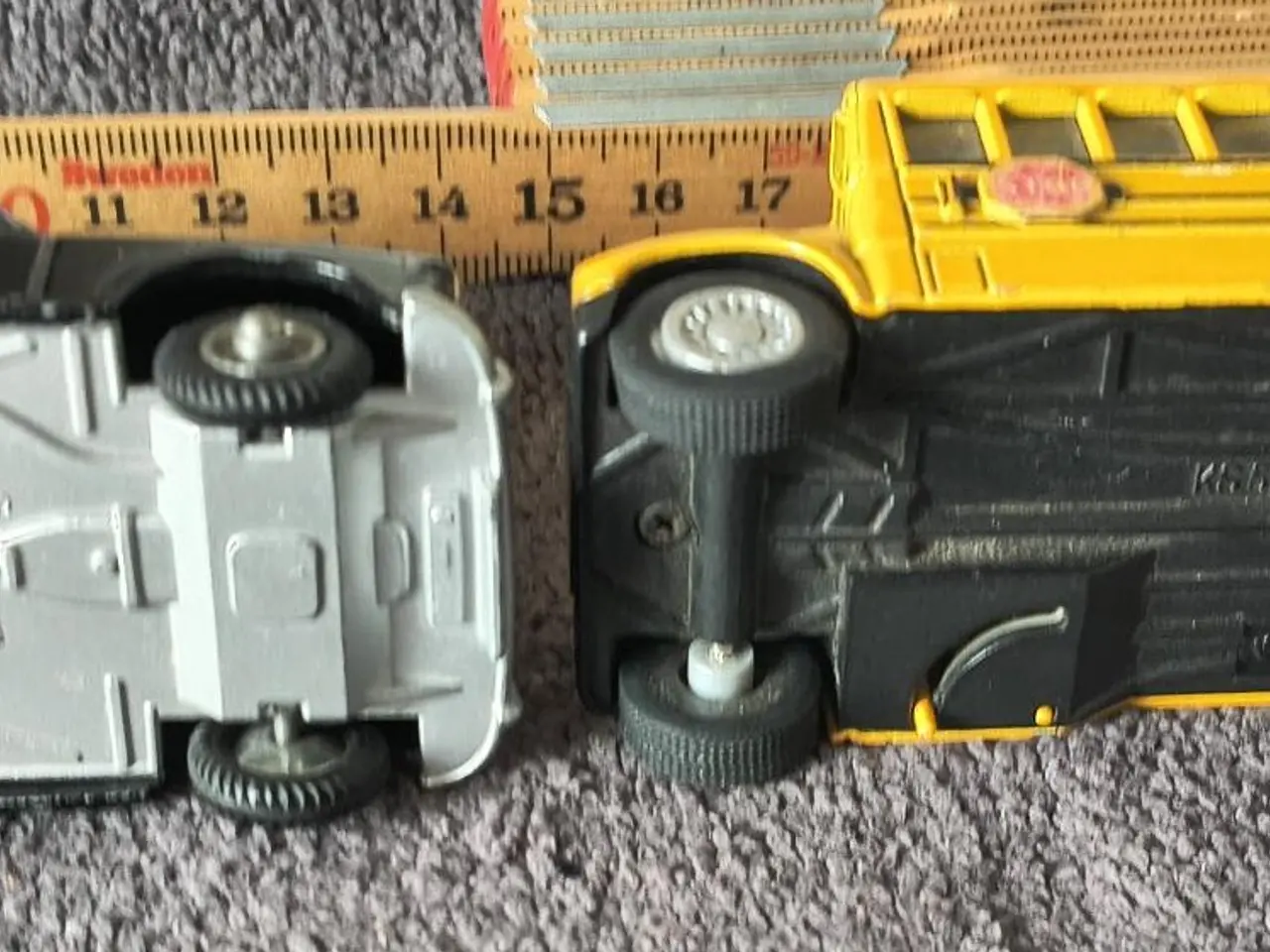 Billede 5 - BUDGIE MODELS TAXI OG KINSMART SKOLEBUS, VINTAGE