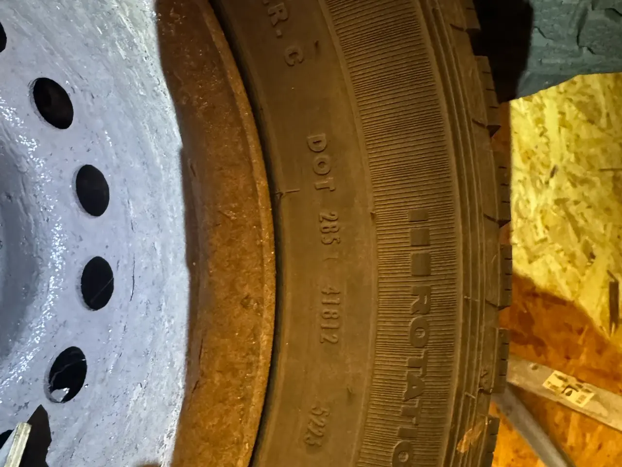 Billede 6 - Vinterdæk på fælge til Ford Transit Custom