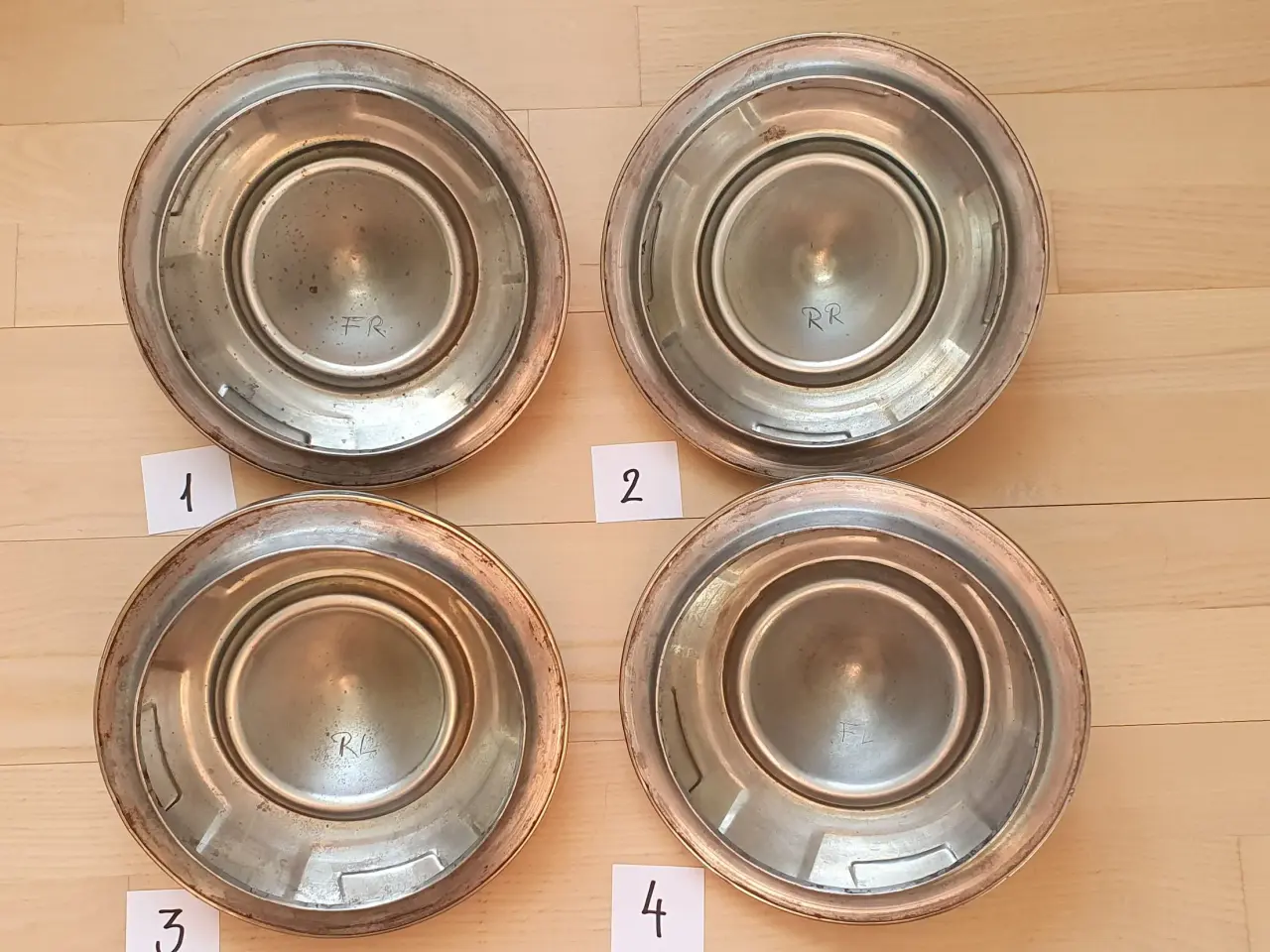Billede 2 - Chevrolet dækkapsler pickup 57-60 hubcaps 