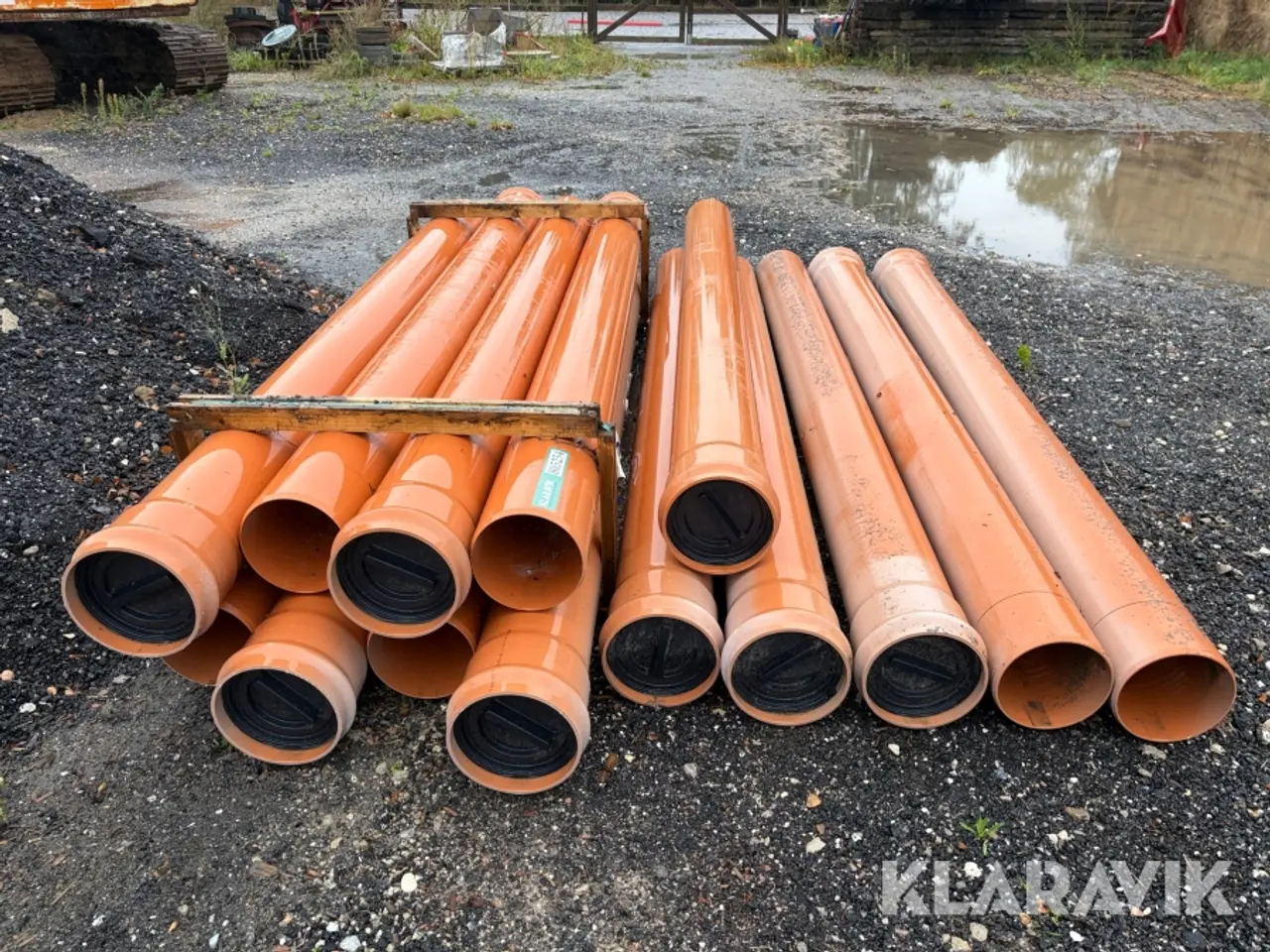 Billede 2 - Kloakrør Wavin PVC - 14 styk