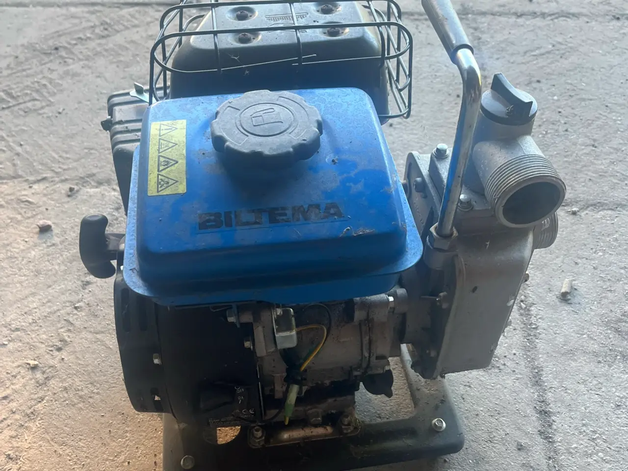 Billede 1 - Vandpumpe benzin motor 