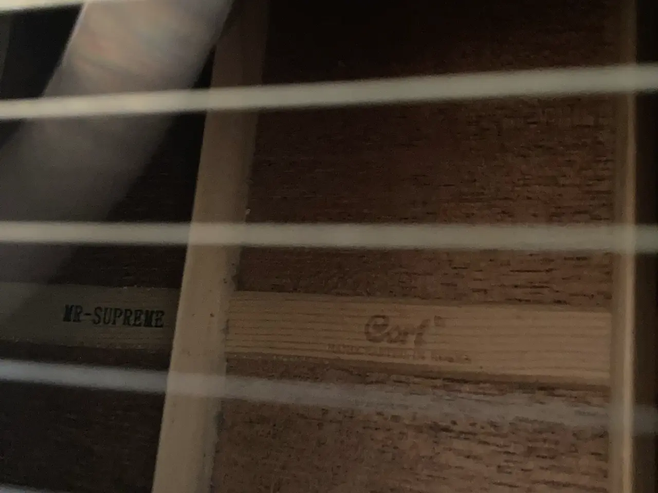 Billede 5 - “Cort” western guitar, halvakustisk. MR-Supreme.
