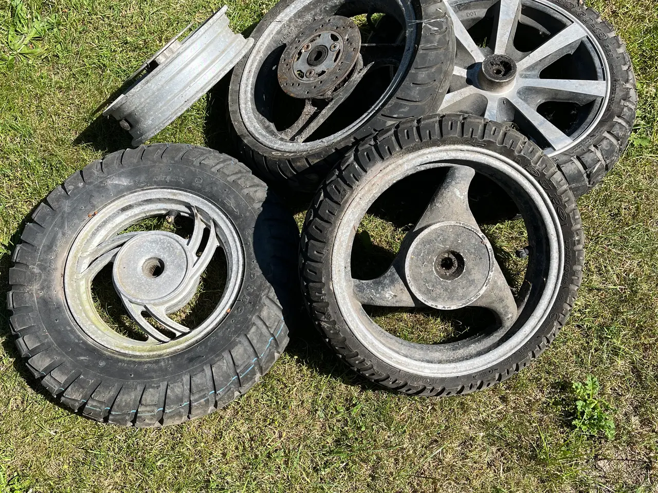 Billede 2 - Hjul scooter hent nu 150
