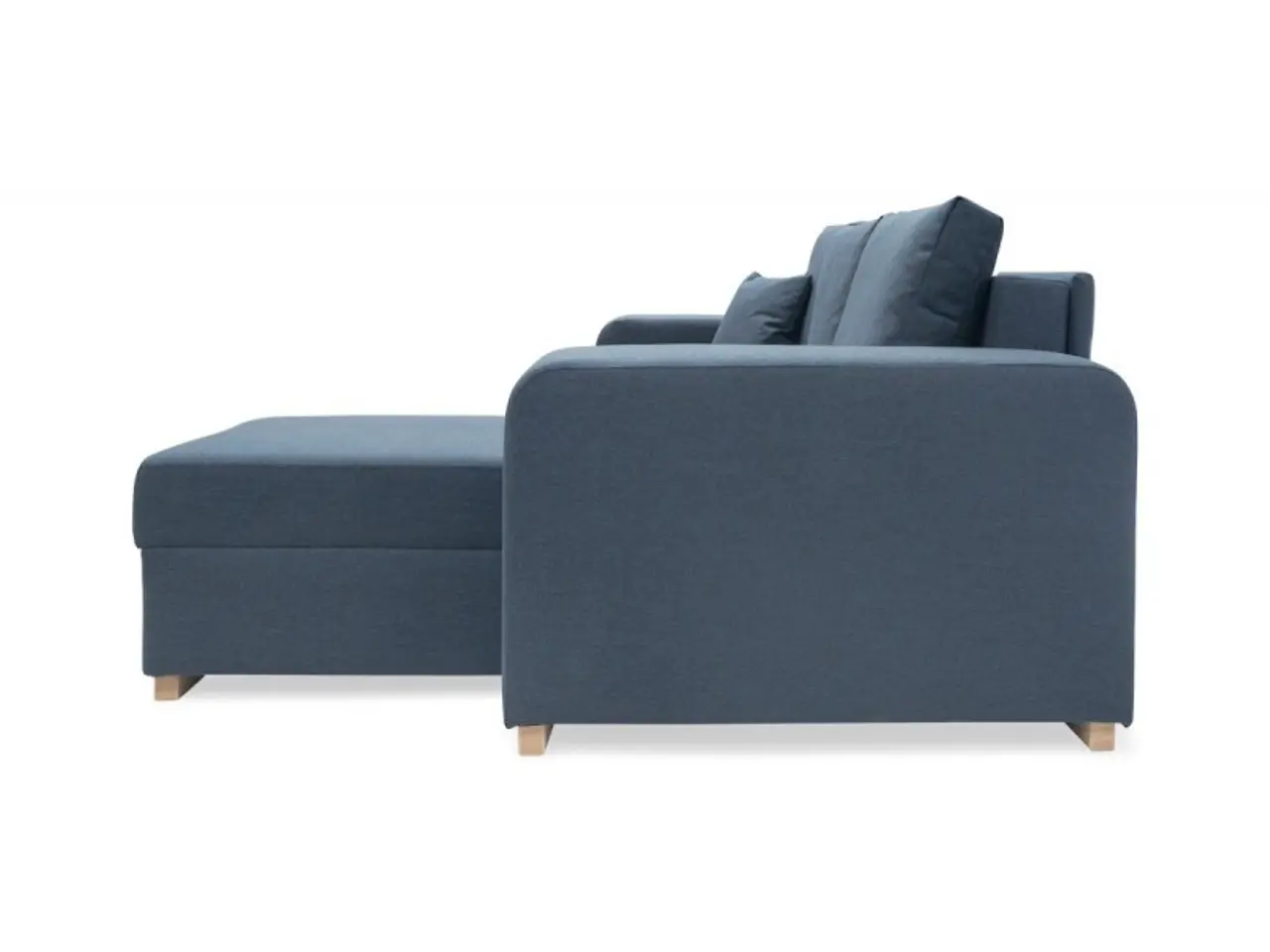 Billede 13 - Mark vendbar sovesofa m. puffer - Blå Inari 80
