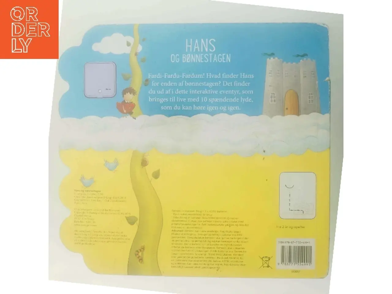 Billede 3 - Bog med lyde. Hans og bønnestagen af Jack and the Beanstalk (Bog)