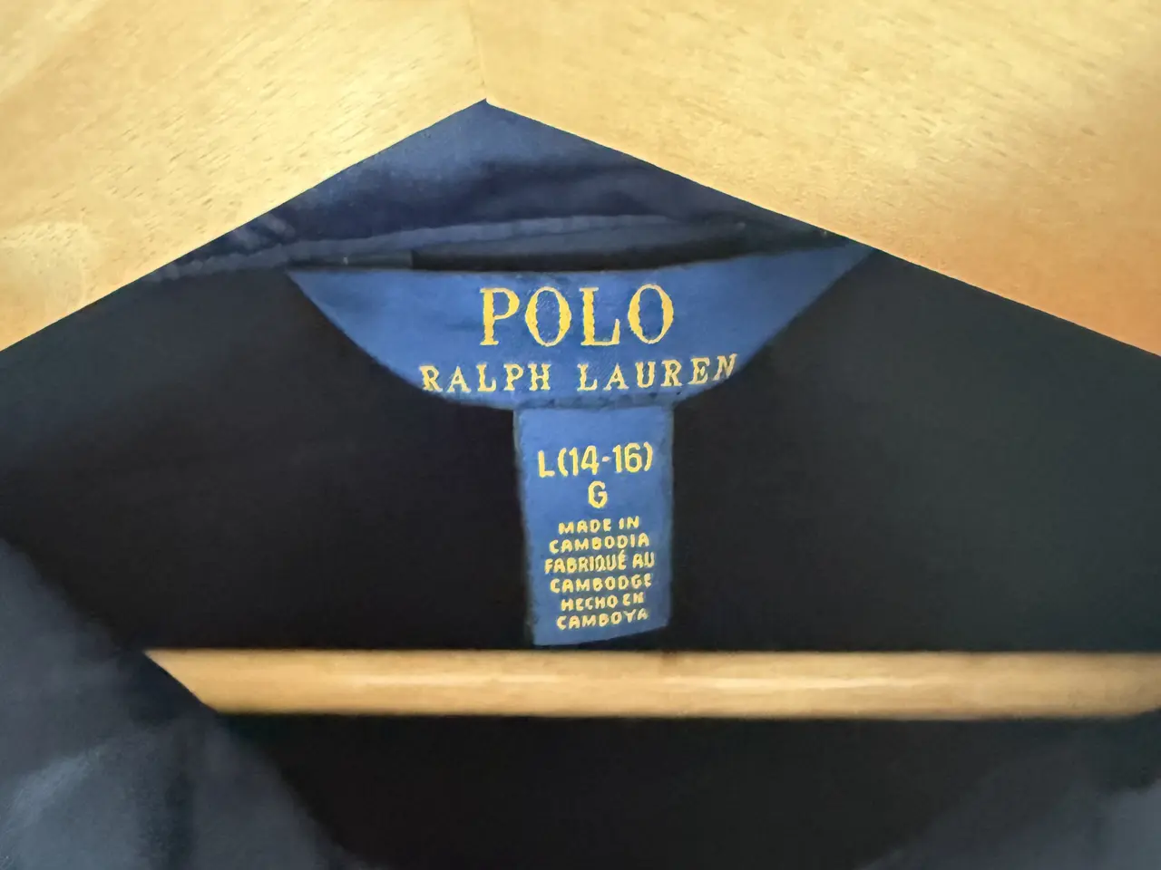 Billede 1 - Ralph Lauren vindjakke str 14-16 år