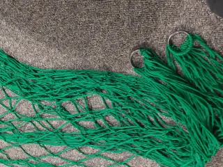 Hængekøje i nylon snor