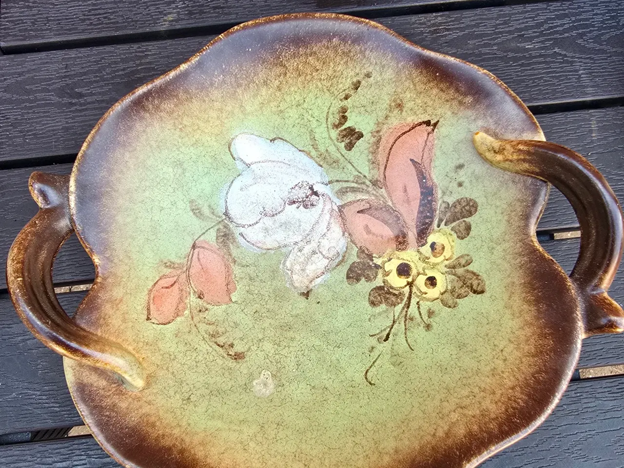 Billede 3 - Super fin lille bord fad Ø 23