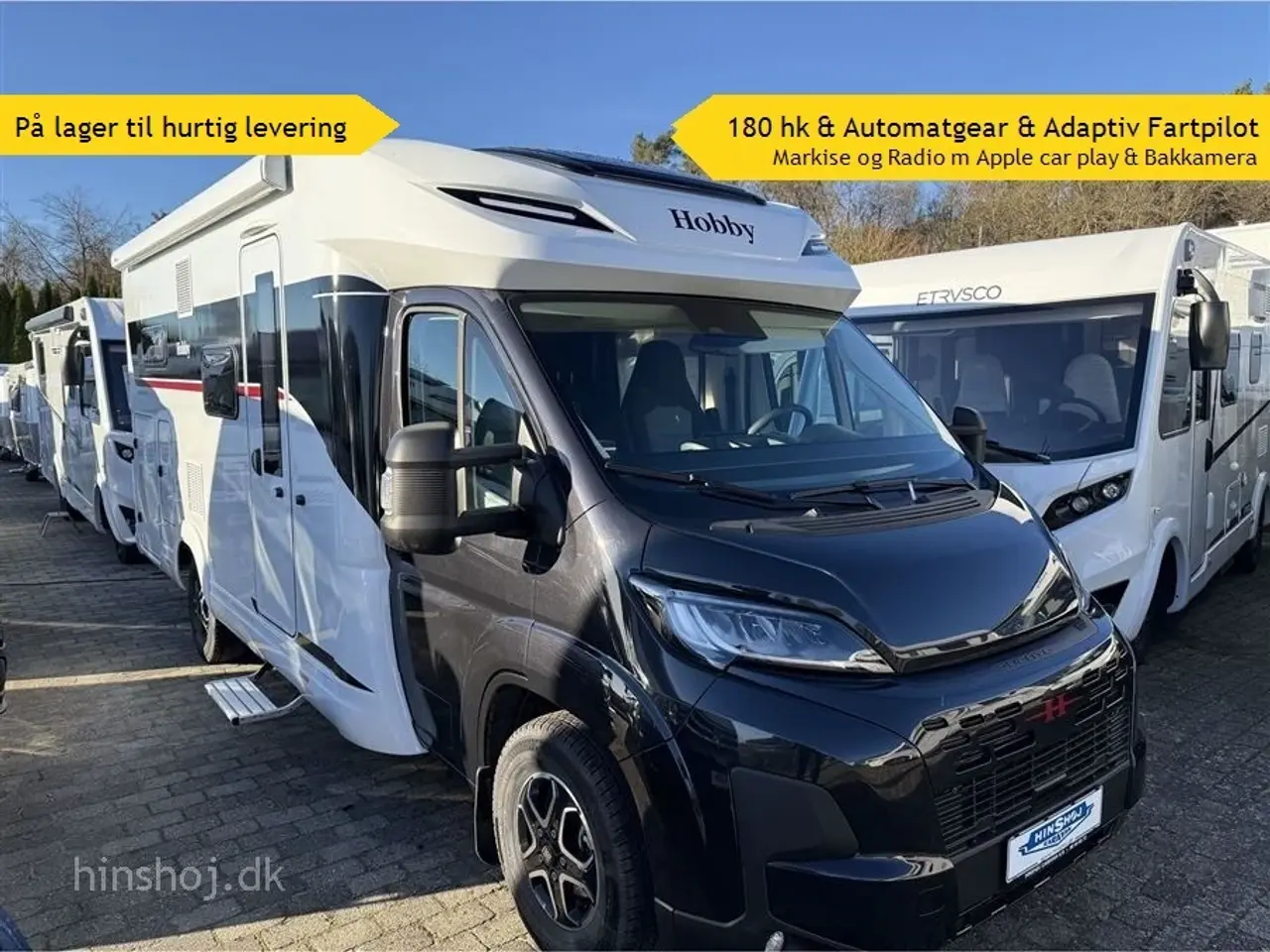 Billede 1 - 2026 - Hobby Prestige T 710 GE Aut.   Top lækker nyhed fra Hobby Autocamper fra Hinshøj caravan