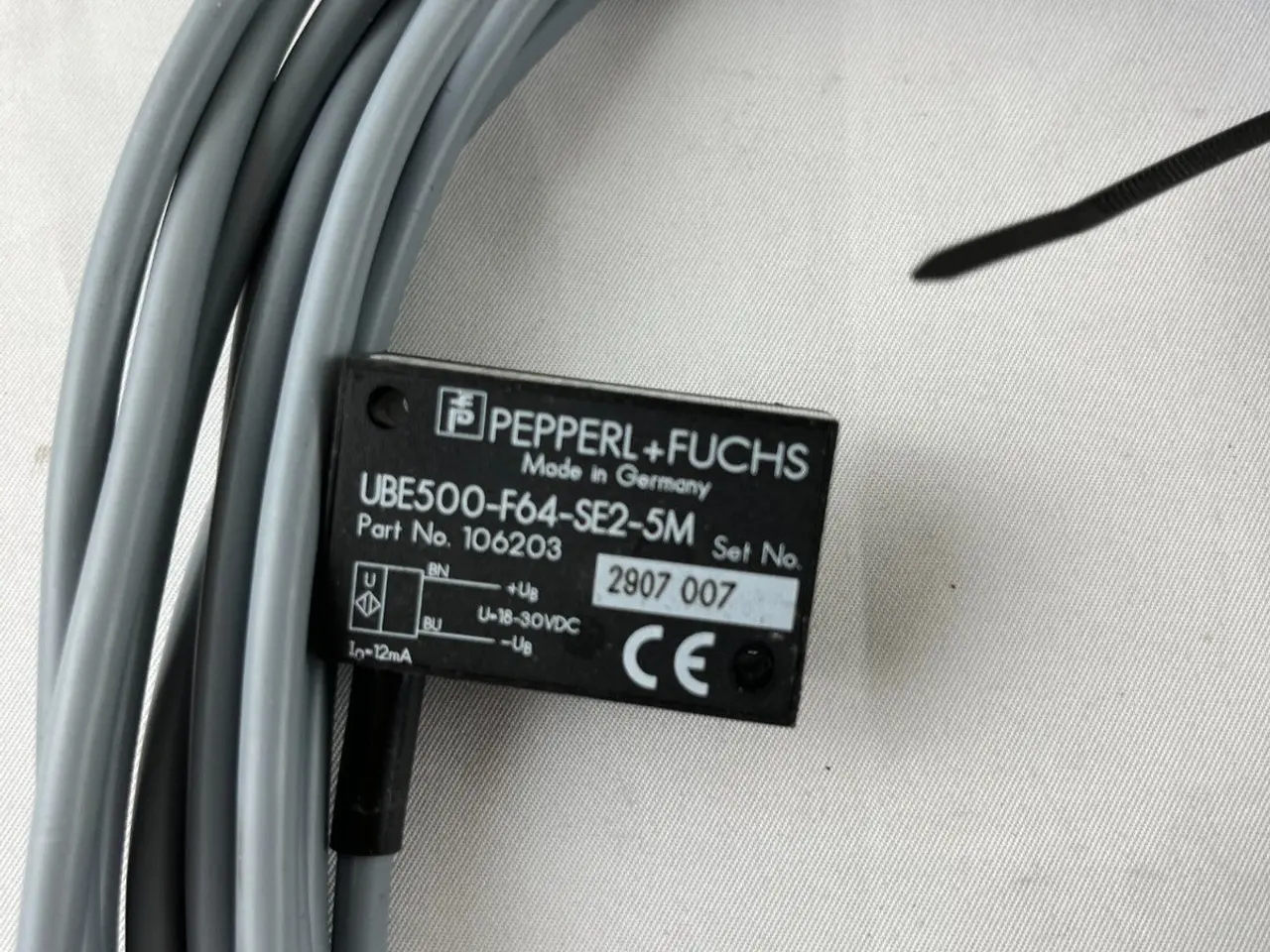 Billede 2 - Pepperl+Fuchs UBE500-F64-SE2-5M Ultrasonic Sensor