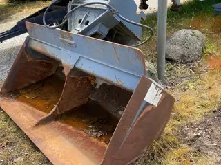 Hydraulisk tiltbar planerskovl med Volvo S60 fæste 2 Meter
