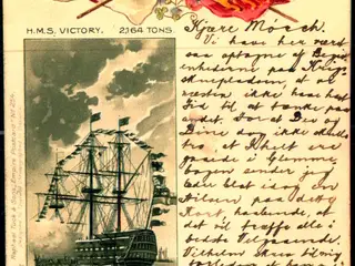 H.M.S. Victory - Tuck & Son 254 - Brugt