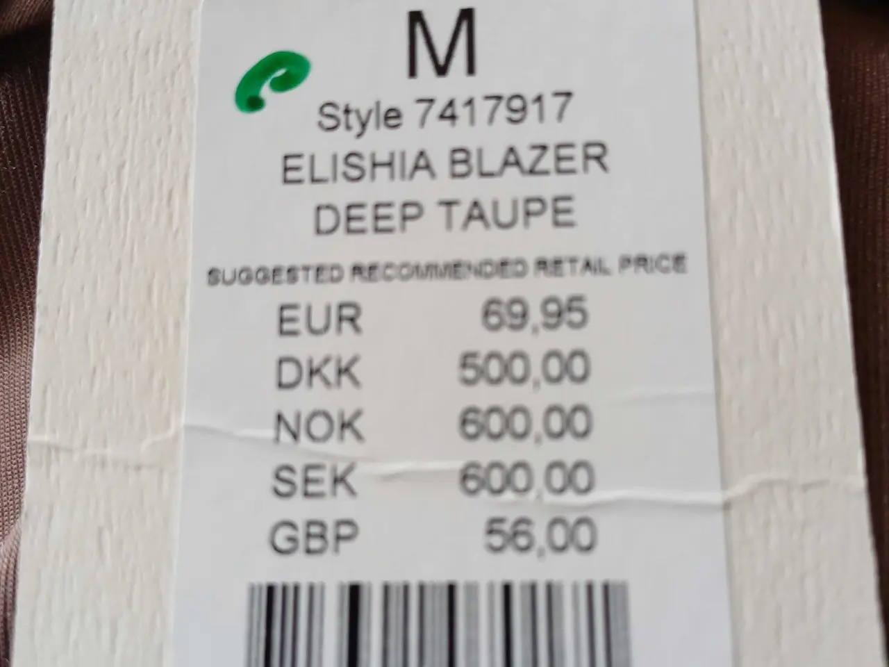 Billede 2 - Numph blød jakke i velour