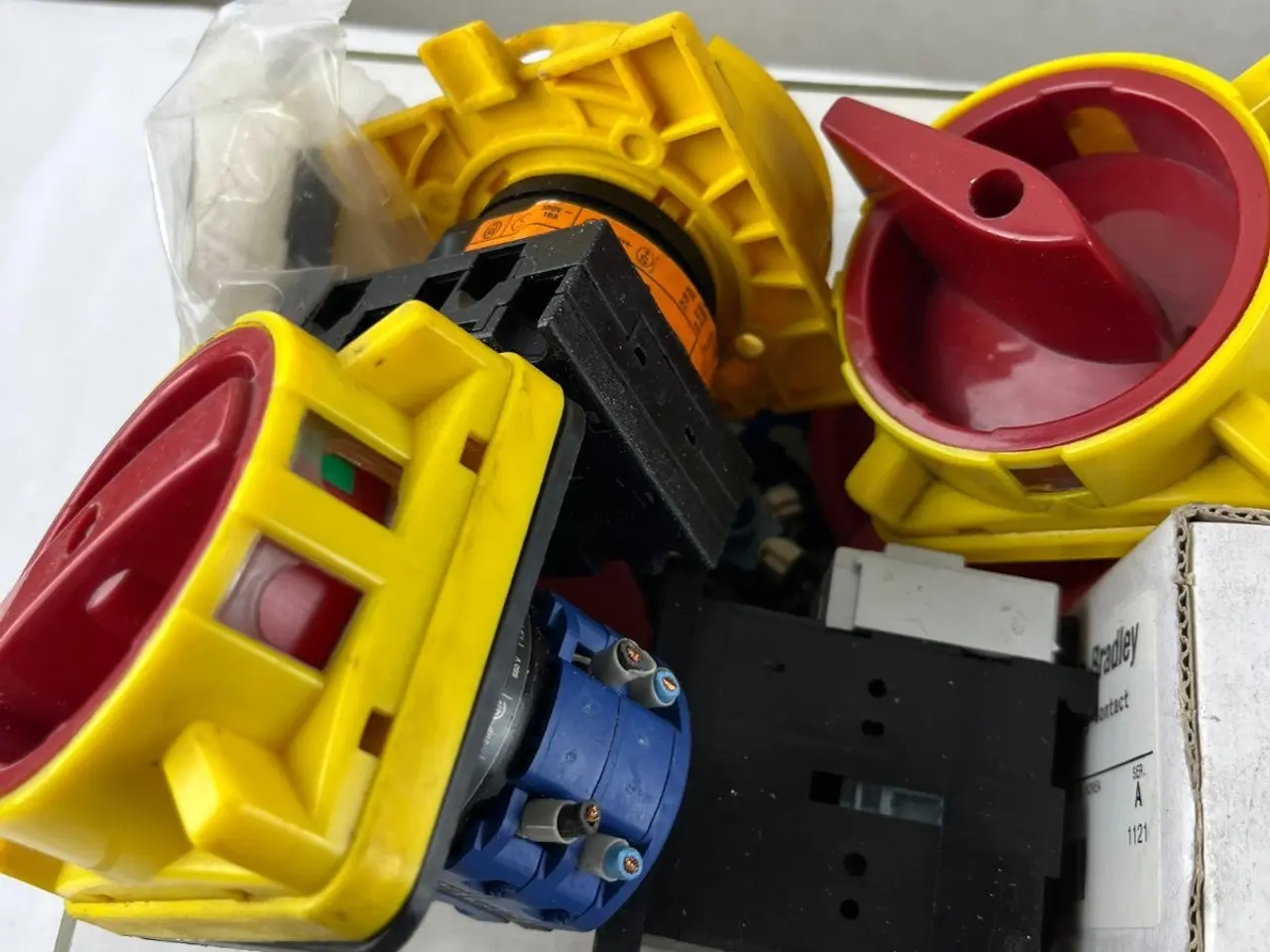 Billede 7 - kontakt parti Allen Bradley ABB blandet parti Stop