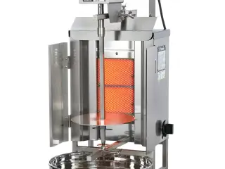 Kebab & Shawarma grill til gas – 7 kg kød