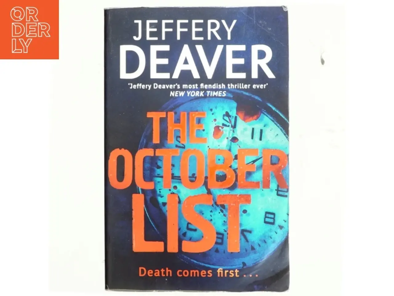 Billede 1 - The October List af Jeffery Deaver (Bog)