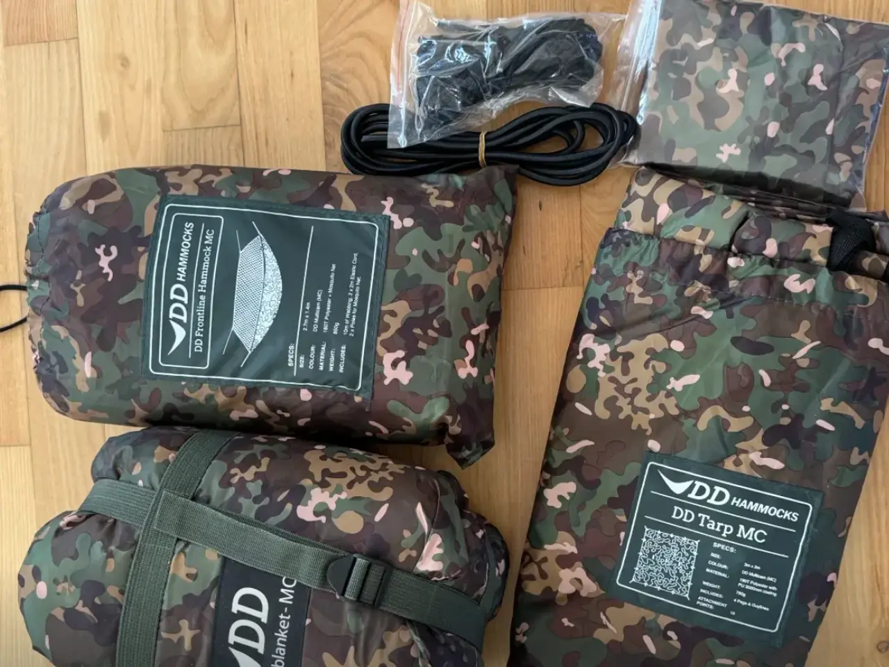 Billede 1 - DD Frontline Hammock samt tilbehør