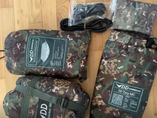 DD Frontline Hammock samt tilbehør