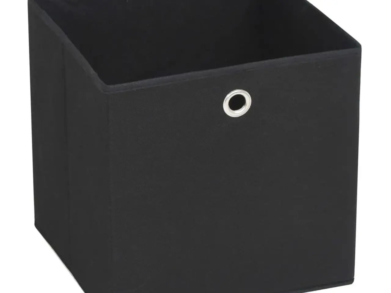 Billede 3 - Opbevaringskasser 4 stk. ikke-vævet stof 28x28x28 cm sort