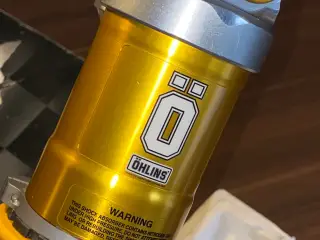 Öhlins affjdering og Udstødning til Honda CRF 450