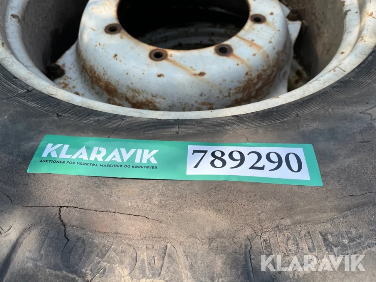 Billede 12 - Traktordæk Continental Contact AC70 T 2 styk