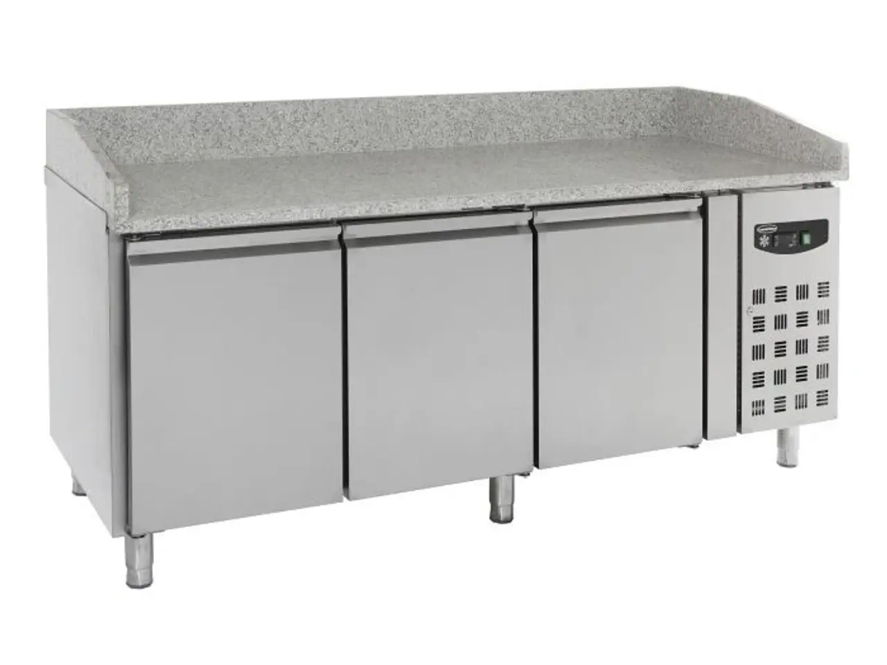 Billede 1 - Pizzadisk med 3 døre – B2025 x D800 x H1000 mm