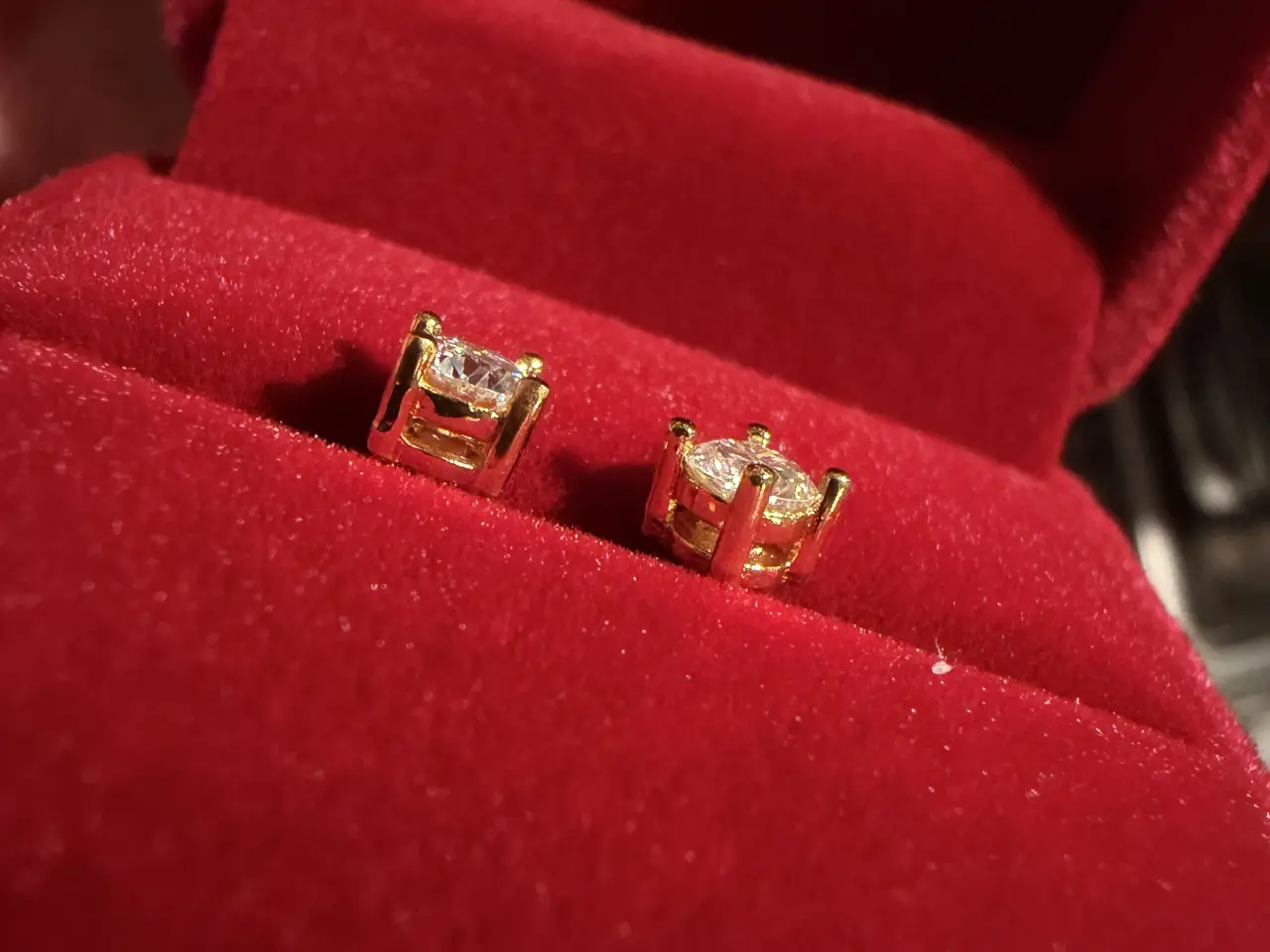 Billede 4 - 0,3 Carat moisssnite Diamant ørestikkere 