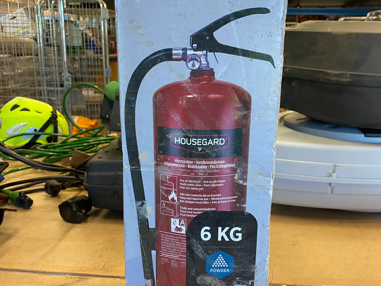 Billede 1 - Pulverslukker 6kg.