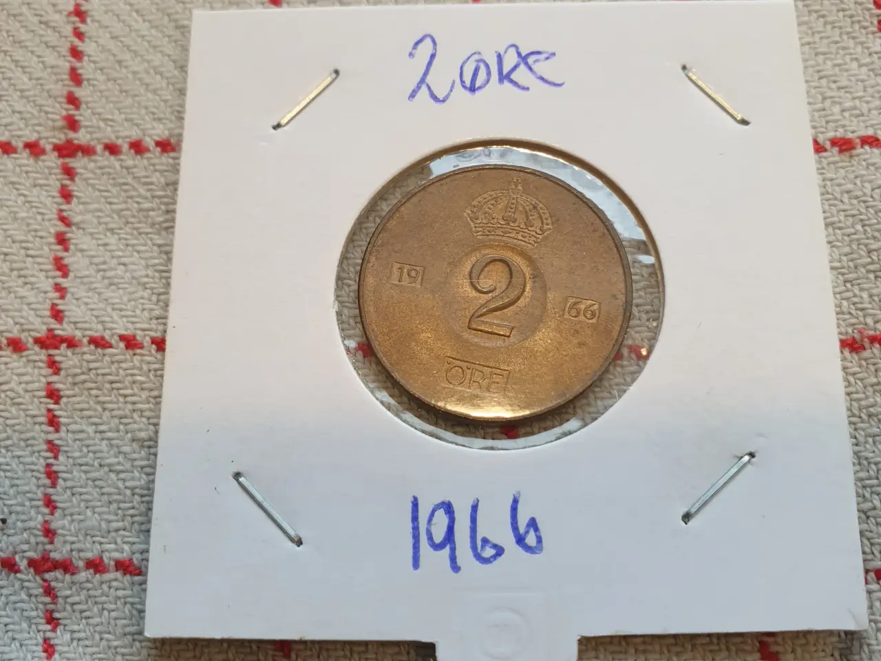 Billede 2 - Svensk 2 øre 1966