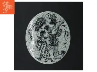 Dekorativ vægplakette fra Nymlle (str. Ø 15,5 cm)