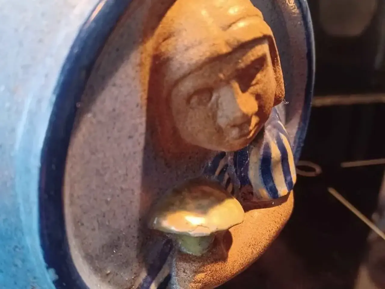 Billede 4 - SMUK KERAMIK LAMPE FRA ALLAN HYTHOLM 