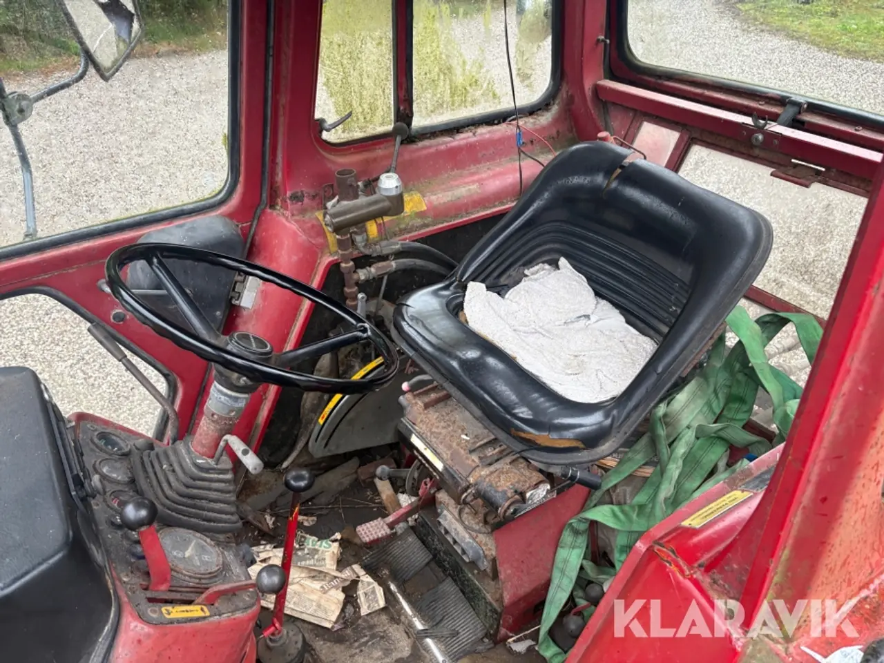 Billede 10 - Veterantraktor Volvo 650 med frontlæsser