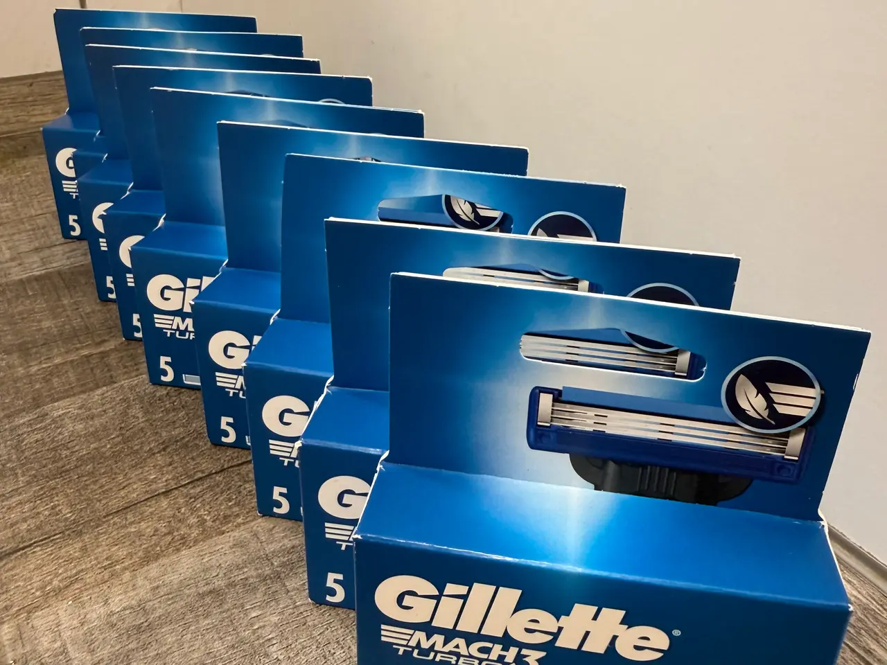 Billede 2 - Gillette Mach 3 turbo barberblade 45 stk