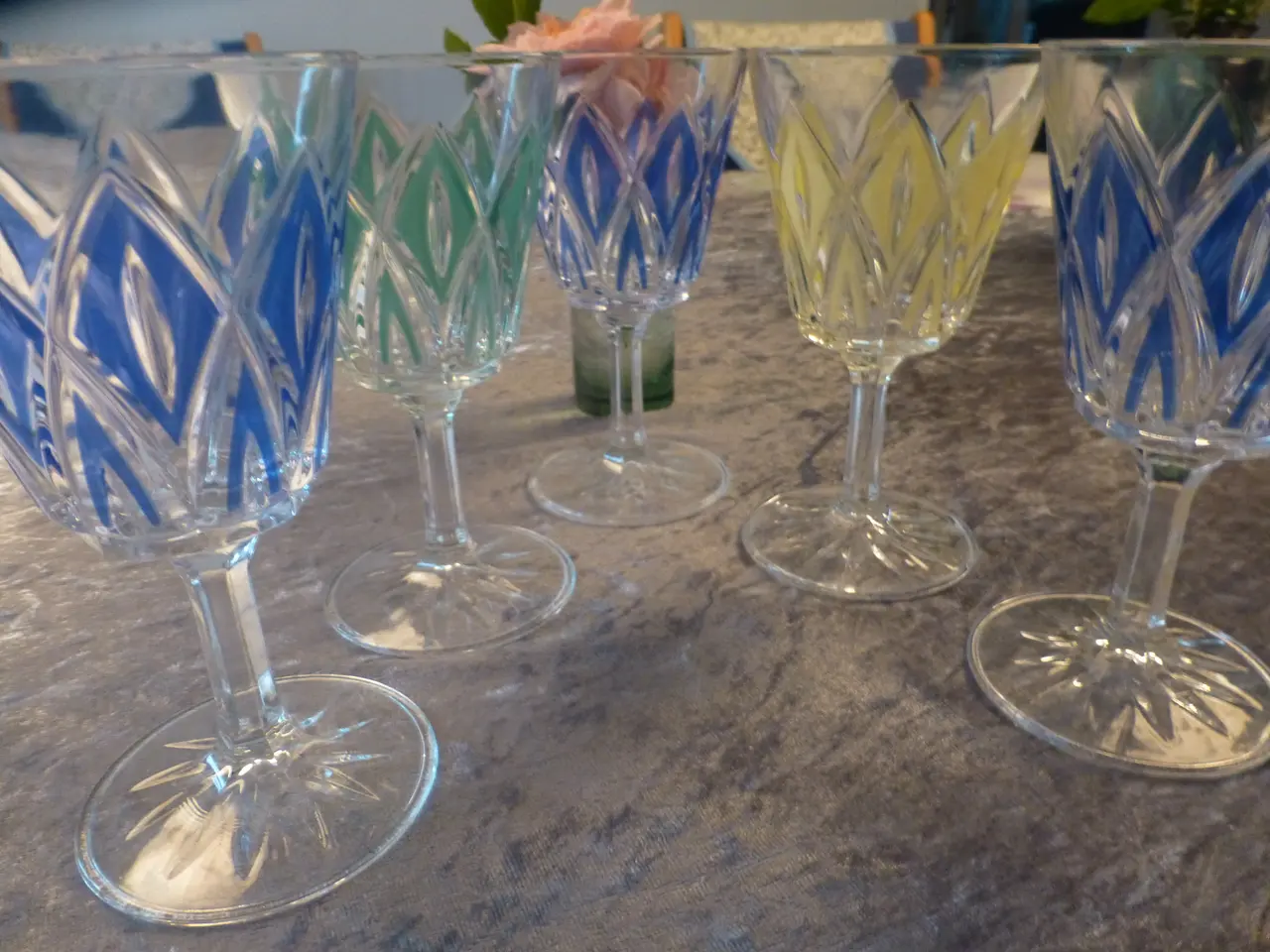 Billede 2 - Harlekin Reims Glas 5 stk Fransk Hvidvin