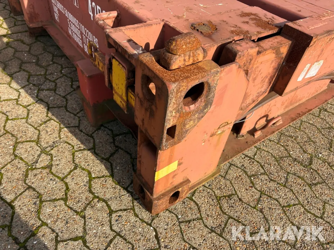 Billede 7 - Sammenklappelig flat rack-container PT. ASPEK KUMBONG KB40-FR-11R2 - 40 fods