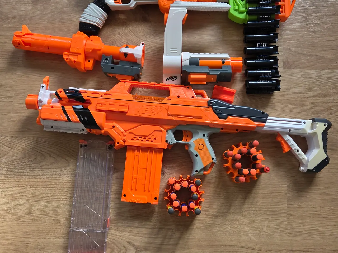 Billede 4 - NERF geværer med tilbehør