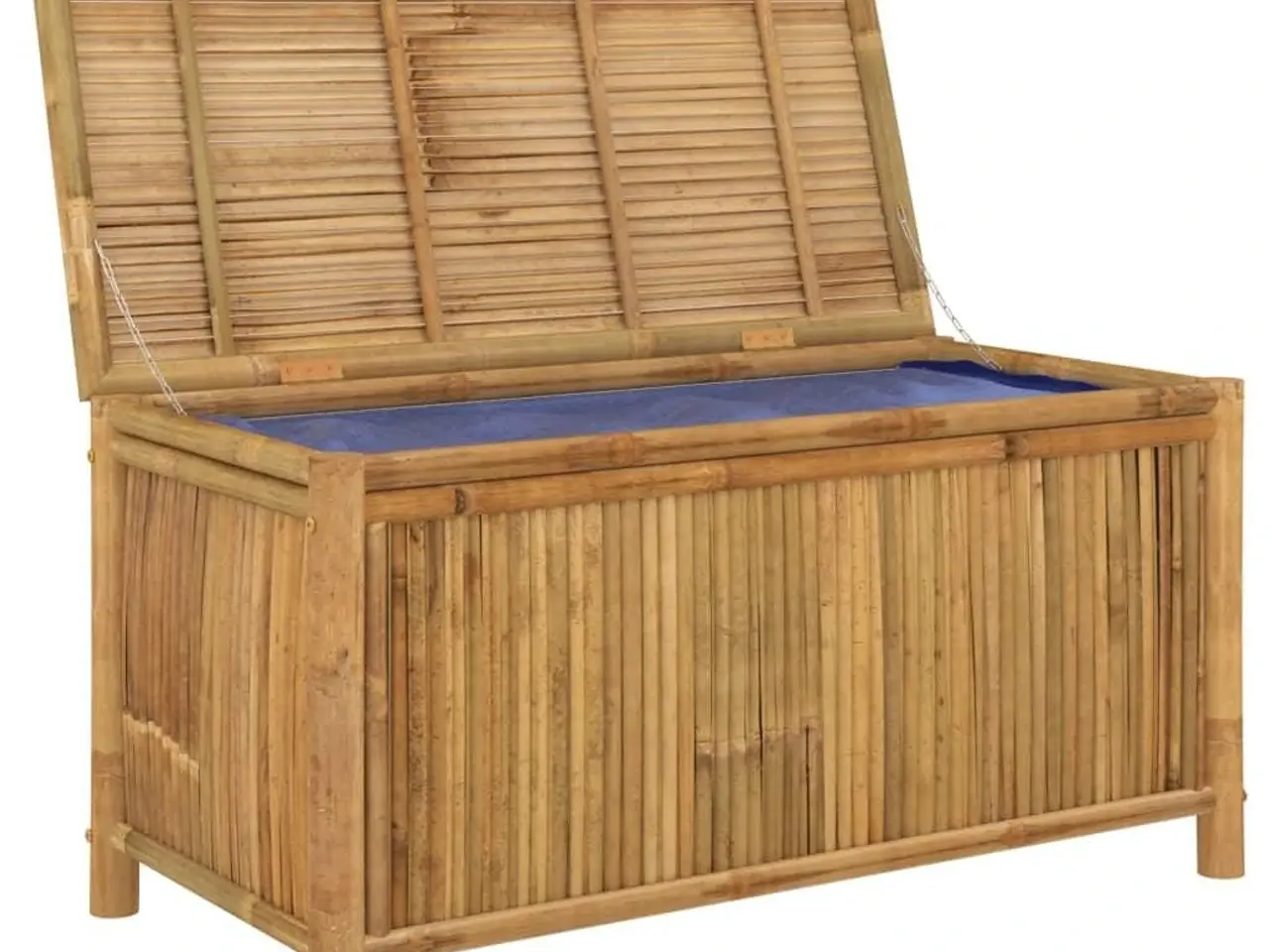 Billede 5 - Opbevaringskasse til haven 110×52×55 cm - bambus