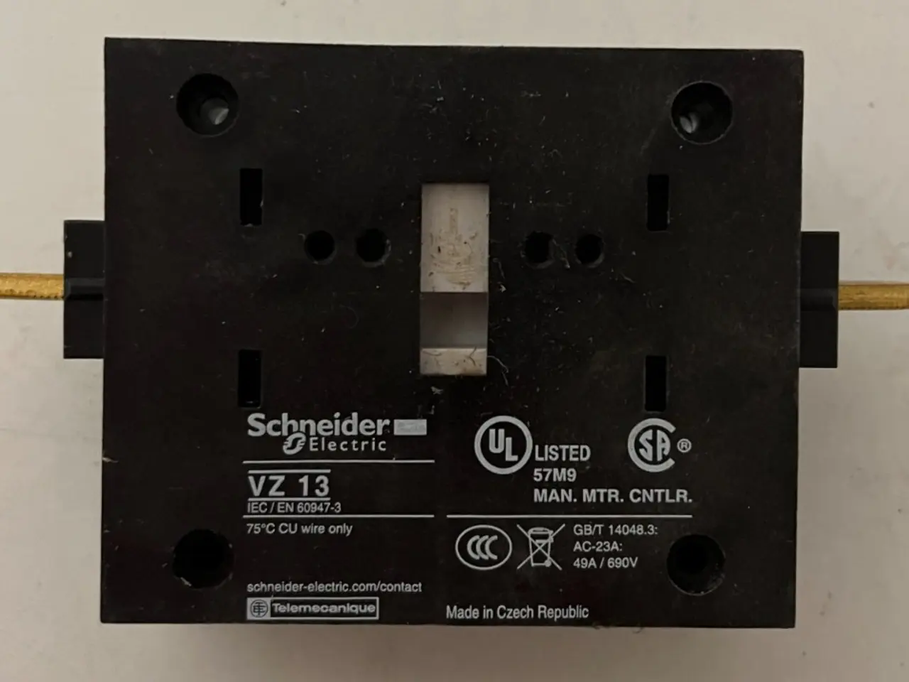 Billede 1 - Schneider Electric VZ13 TeSys VARIO Neutral Block