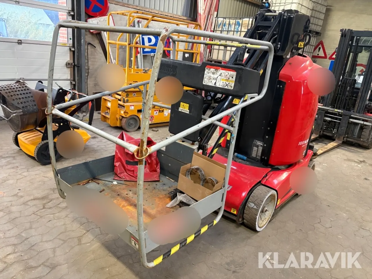 Billede 1 - MastBomLift Manitou 100 VJR - SWL - 200 kg. - 10 meter