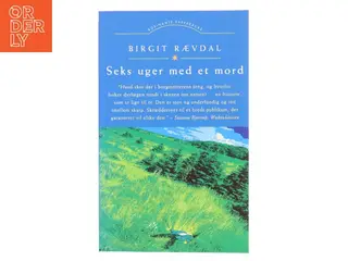 Seks uger med et mord af Birgit Rævdal (Bog)
