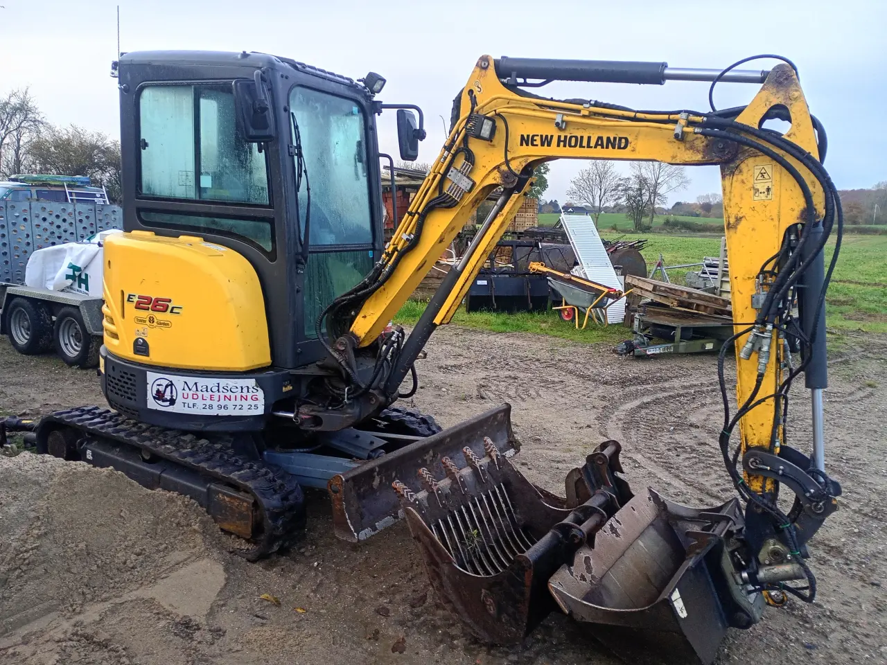 Billede 1 - Newholland e26c frs 2019