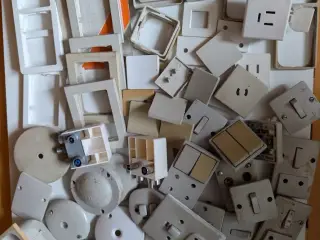 Div. el materiale, brugt og nyt.