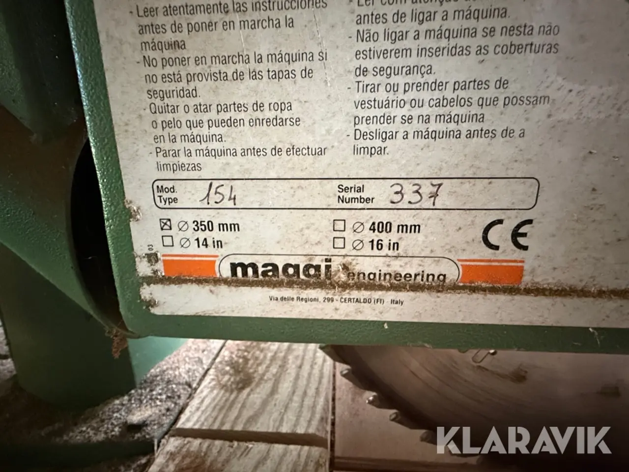 Billede 5 - Kap-/geringssav Maggi Engeneering Junior 640